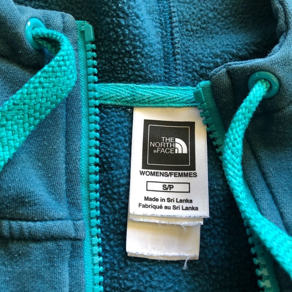 Blue The North Face zip up - Picture 2 of 3